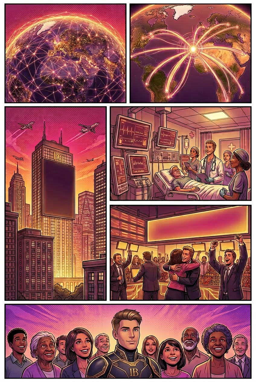 Cities, hospitals, and airports relight around the world as networks reconnect